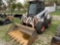 2000 BOBCAT 863F RUBBER TIRE SKIDSTEER, CAB, HIGH-FLOW HYDRAULICS, 74-HP DIESEL ENGINE, 12-16.5 TIRE