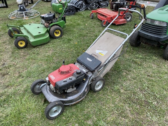 HONDA COMMERCIAL SELF PROPELLED MOWER WITH BAGGER