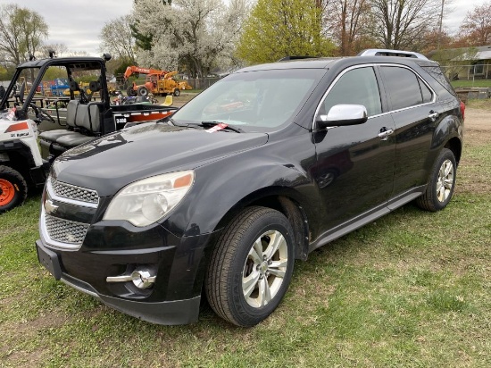 2010 CHEVY EQUINOX LT, AWD, 4-DOOR, 2.4L 4-CYLINDER GAS ENGINE, AUTO TRANS, CLOTH, PW/PL/PM, AM/FM R