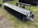 NEW WOLVERINE ANGLE BROOM ATTACHMENT, 72'', SKIDSTEER MOUNT