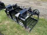 BRUSH GRAPPLE, 2-CYLINDER, SKIDSTEER MOUNT