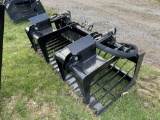 BRUSH GRAPPLE, 2-CYLINDER, SKIDSTEER MOUNT