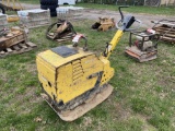 BOMAG 55165D PLATE COMPACTOR, 24'', DIESEL, WORKED WHEN LAST USED