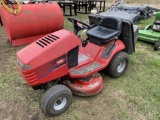 TORO RIDING LAWN MOWER, WITH BAGGER, MULCHER, BRIGGS & STRATTON 14-HP ENGINE, 38'' CUT, HYDROSTAT