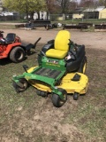 JOHN DEERE Z665 ZERO TURN MOWER, 60'' DECK, 221 HOURS SHOWING, S/N: 1GXZ665XHFF171193