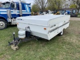 2000 SCAMPER POP-UP CAMPER, SINGLE AXLE, 10' BOX, VIN: 47CC20D16Y3033815