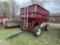 J&M 350SD GRAVITY WAGON WITH EXTENSIONS, TRUCK TIRES, S/N: 28460