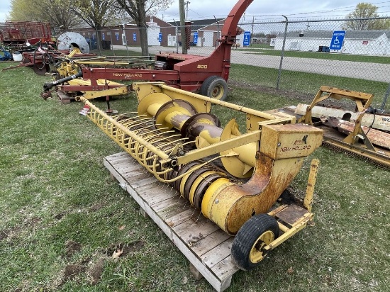 NEW HOLLAND 990W HAY HEAD, WITH MANUAL, S/N: 877459