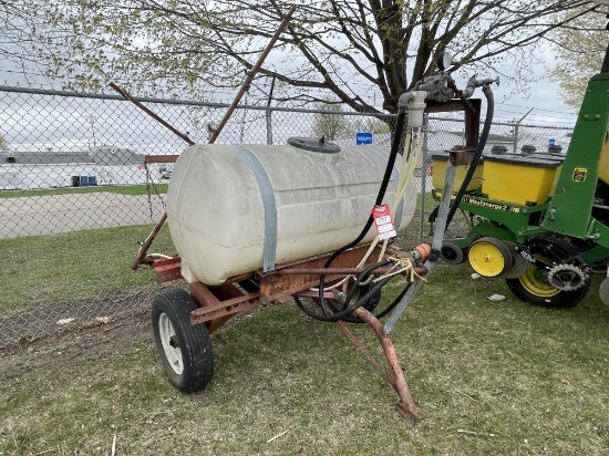 SPRAYER, 200-GALLON, 20' BOOM, PUMP WORKS