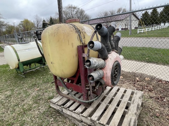 AIR BLAST 350-GALLON SPRAYER, 3PT