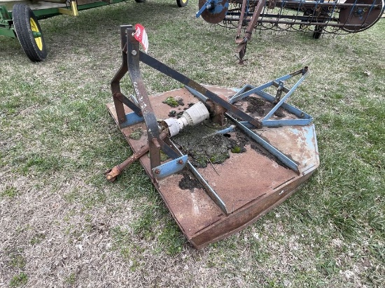 5' BRUSH HOG, 3PT, PTO