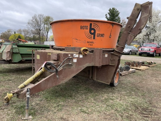 ROTOGRIND 760 GRINDER, PTO, PIN HITCH
