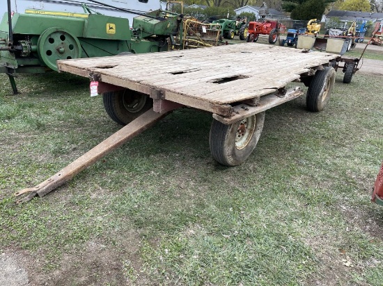 HAY WAGON, 7' X 16', 6-TON RUNNING GEAR