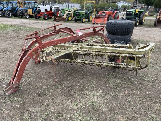 NEW HOLLAND SUPER 55 10' HAY RAKE, S/N: 65348