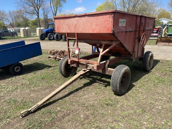 GRAVITY WAGON, RUST HOLES IN THE BOX
