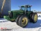 2005 JOHN DEERE 8320 TRACTOR, 3-POINT, QUICK HITCH, PTO, 5-REMOTES, MFWD, 380-90R50 REAR DUALS, 380-