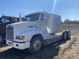 1991 FREIGHTLINER SEMI TRUCK, SLEEPER CAB, EATON FULLER ROAD RANGER 9-SPEED MANUAL TRANS, TANDEM AXL