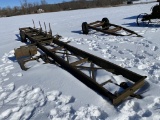 VINTAGE TYPE LOG MILL WAGON, NOT COMPLETE