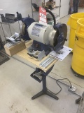 RIKON 8'' BENCH GRINDER WITH STAND