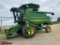 2003 JOHN DEERE 9550 WALKER COMBINE, HYDROSTATIC TRANSMISSION, 240 HP ENGINE, 2WD, GREENSTAR DISPLAY