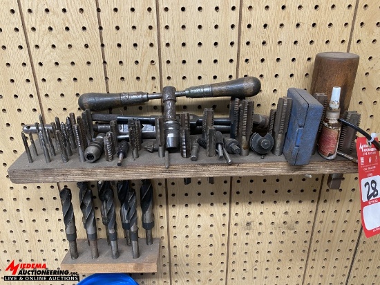 ASSORTED TAPS & DRILL BITS