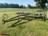 JOHN DEERE 1010 FIELD CULTIVATOR, 15', 5 BAR, REAR SPIKE TOOTH