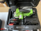 GREENLEE 14.4 VOLT CORDLESS CIRCULAR SAW WITH BATTERY, CHARGER & CASE