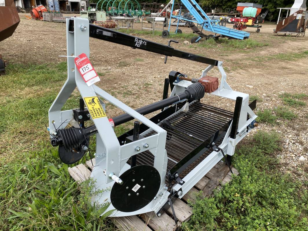NEW RUSTY'S AG 1-ROW POTATO DIGGER, WITH COULTERS | Proxibid, image size:1064x798