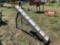 INCLINE BELT CONVEYOR, 8' X 8'', WITH DAMAGED MOTOR