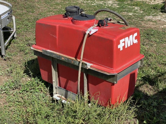 FMC 100-GALLON SPRAYER WITH PUMP, 3PT