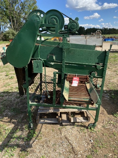 LOCKWOOD CHAIN SIZER, 36'' X 5', 110 VOLT, WITH EXTRA CHAIN