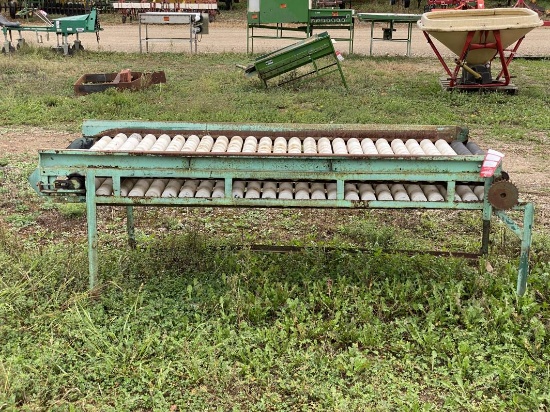 ROLLING PICKING TABLE, 36'' X 7'