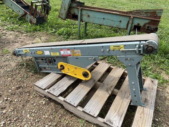 HYTROL BELT CONVEYOR, 8'' X 6', NO MOTOR