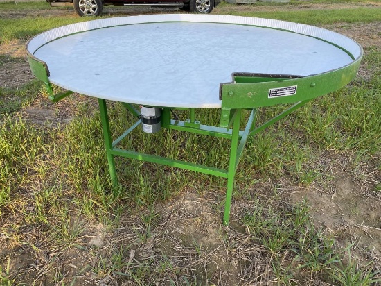NEW PRODUCE PACKING 5' ROTARY TABLE
