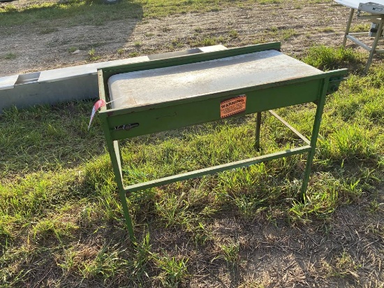 PRODUCE PACKING 24'' X 4' FEED-IN BELT