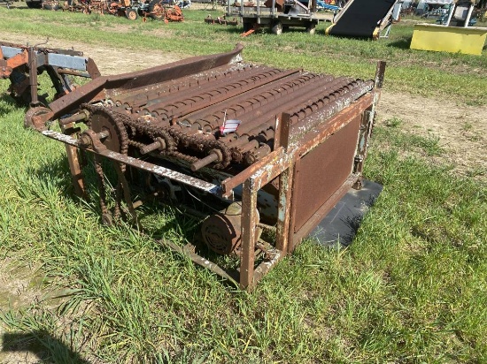 ONION TOPPING BED FOR PARTS OR REPAIR