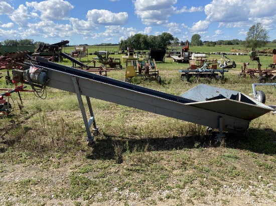 INCLINE CONVEYOR, 16'' X 12', 110 VOLT PLUG