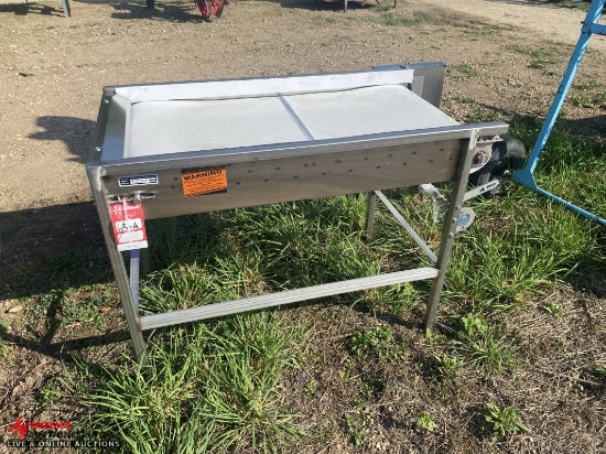NEW PRODUCE PACKING 24'' X 4' IN-FEED CONVEYOR