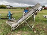 CHAIN INCLINE CONVEYOR, 24'' X 8'