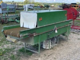 AZS RINSE CONVEYOR, 24'' X 10', 110 VOLT PLUG