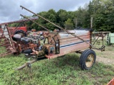 FMC 300-GALLON SPRAYER, 20 GPM, STAINLESS TANK, 30' BOOMS