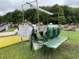 PORTABLE PICKING TABLE, 32'' X 10', USED FOR PICKLES, 220 VOLT