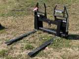 NEW WOODS 4400 PALLET FORK ATTACHMENT, 42'' FORKS, SKID STEER MOUNT
