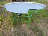 NEW PRODUCE PACKING 5' ROTARY TABLE