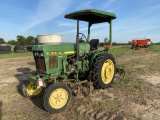 JOHN DEERE 900HC TRACTOR, DIESEL, WITH CULTIVATOR, 3PT, PTO, REAR WHEEL WEIGHTS, 11.2-28 REAR TIRES,