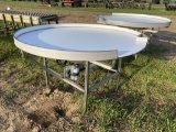 NEW PRODUCE PACKING 5' ROTARY TABLE, STAINLESS
