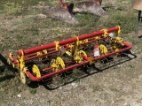 BUDDINGH 3-ROW BASKET WEEDER, 15'' ROWS, FARMALL MOUNTS