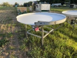 NEW PRODUCE PACKING 5' ROTARY TABLE, STAINLESS