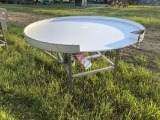 NEW PRODUCE PACKING 5' ROTARY TABLE, STAINLESS