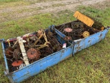 BUDDINGH BASKET WEEDER PARTS, 2-TUBS